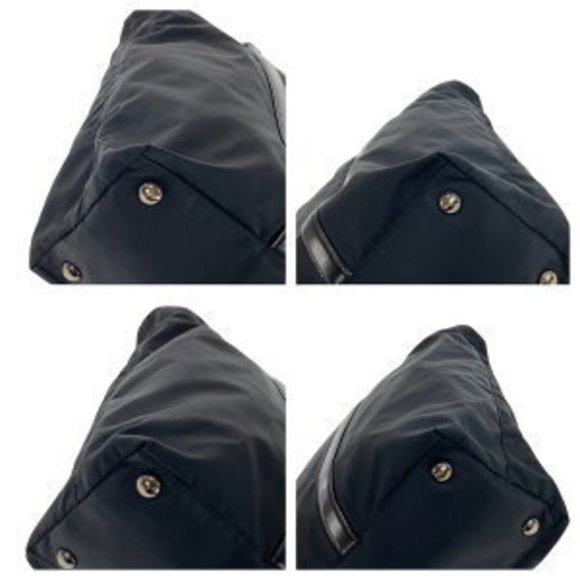 Prada briefcase Tessuto triangular business leather bag nylon black - Picture 3 of 9